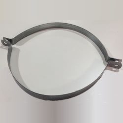 Galvanised pipe bracket