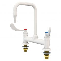 Watersaver Mixer Lab Tap, Wrist Blade Handles
