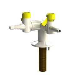 Drop lever gas tap