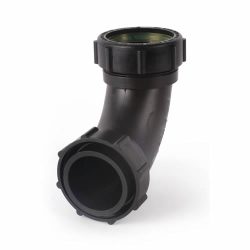 Vulcathene 92.5 deg Loose Nut Sweep Elbow - 38mm